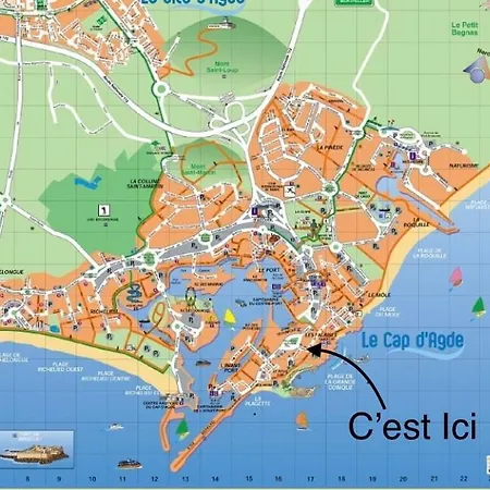 T3 Duplex 63M2 A 50 Metres De La Mer * Agde